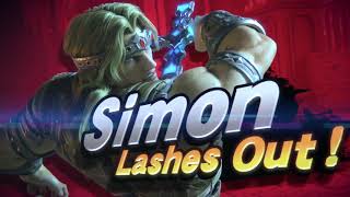 Richter and Simon Belmont Palutenas Guidance Feat Alucard Super Smash Bros Ultimate [upl. by Rocco]