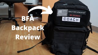 Built For Athletes Backpack 45L One Year Review 2022  Is It Worth it [upl. by Simonette]