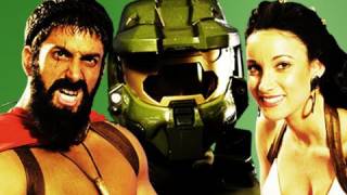 Epic Rap Battles Of History  Behind The Scenes  Master Chief vs Leonidas [upl. by Malinda]