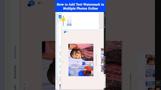 How Do I Add Text Watermark to Multiple Photos Online [upl. by Nenad]