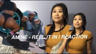 AMINÉ  REEL IT IN OFFICIAL VIDEO  REACTION [upl. by Anis543]