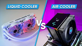 Air Cooler VS Liquid Cooler  Which Is Better [upl. by Ahsieym]