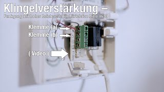 Klingelverstärkung – Funkgong mit hoher Reichweite für Türtelefon Ritto 4630 [upl. by Venable387]