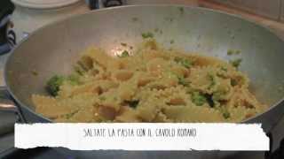 La Ricetta delle Mafalde con cavolo romano crema di curry e pinoli tostati  Foodtrip and More [upl. by Orwin]