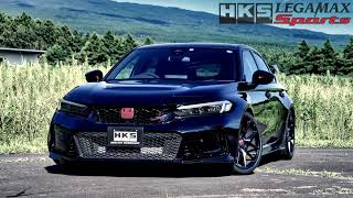 HONDA CIVIC TYPER 2022 6BAFL5 HKS LEGAMAX SPORTS [upl. by Sum]