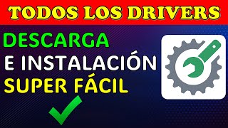 INSTALAR DRIVERS en una PC  Sin ERRORES ✅ [upl. by Elkin]