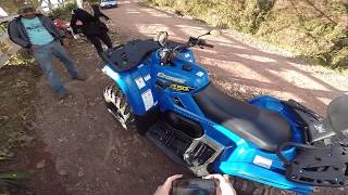 Quadriciclo CFORCE 450cc 4x4 Test Drive Onboard POV GoPro em Campos do Jordão [upl. by Dunston255]