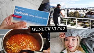 EŞİMLE KORONA OLDUK 🦠  BELİRTİLERİ  GÜNLÜK VLOG [upl. by Marys]