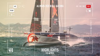 Alinghi Red Bull Racing AC404 Day 18 Summary [upl. by Mayman]