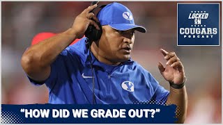 BYU Football Midseason Grades Handed Out amp Theyre Middling To Poor Marks  BYU Cougars Podcast [upl. by Rosenberg53]