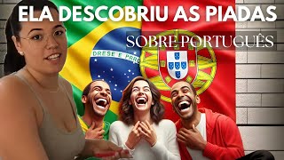 COMO SÃO CONTADAS AS PIADAS PORTUGUESAS NO BRASIL [upl. by Eneleh]