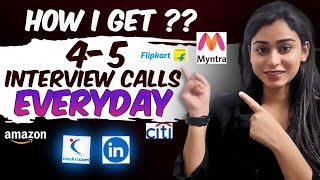 How did I start getting interview calls everyday using Naukri amp LinkedIn [upl. by Assylem]