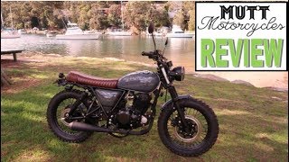 Mutt Motorcycle Australian review [upl. by Llenad190]