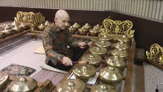 javanese gamelan bonang barung demonstration [upl. by Althea]