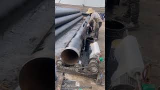 Tar anti corrosion pipe coating [upl. by Akirej]