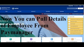 ifms 3 0 employee pull details from Paymanager [upl. by Acsehcnarf]