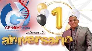 PRIMER ANIVERSARIO GENOMICIENCIA [upl. by Weig]