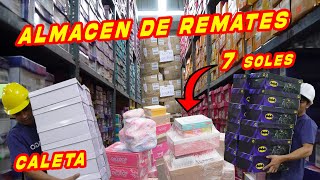 Donde COMPRAR ZAPATILLAS ORIGINALES desde 7 SOLES  Un Almacén de Remates Caleta x MAYOR 🤫 👟 [upl. by Schlesinger]