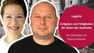 Logistik  Die Aufgaben der Disponenten und Botenfahrer der Apotheke  Jobprofil MediosApotheke [upl. by Eniluj]