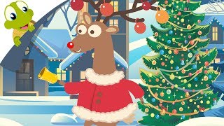 Rudolph the Red Nosed Reindeer with lyrics  Christmas Song [upl. by Kingdon216]