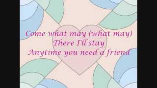 Anytime You Need A Friend  The Beu Sisters with Lyrics [upl. by Quartis]