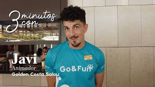 3 minutos con Javi animador del Golden Costa Salou [upl. by Rehpinej869]