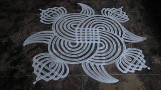 Traditional padi kolam designs 🌹 Beautiful rangoli designs [upl. by Naitsirhc]