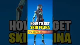 How to Quickly Get New Felina Skin in Fortnite Season 4 fortnite [upl. by Sharman]