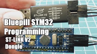 Bluepill STM32 Programming Using STLINK V2 Dongle [upl. by Lejeune]