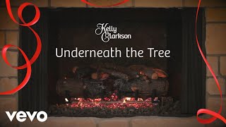 Kelly Clarkson  Underneath the Tree Wrapped In Red  Fireplace Version [upl. by Hennessey346]