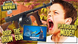 STEALING “DRUM GUN” FROM ANGRY NOOB ON FORTNITE ProPepper Fortnite Trolling [upl. by Ariaec]