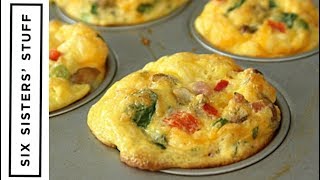 How to make Scrambled Egg Breakfast Muffins [upl. by Ydnih]