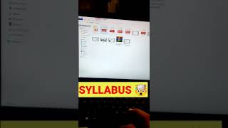 SYLLABUS 🤯 Night before exam at NISER [upl. by Garihc]