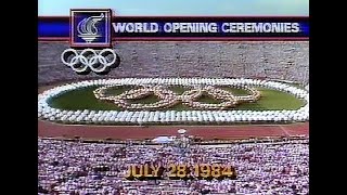 Opening Ceremonies 1984 Olympics Part One [upl. by Ecenaj]