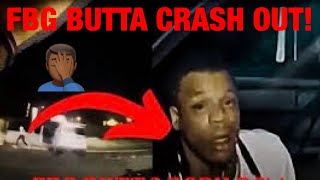 fbgbutta crash out literally crash out and arrested with Blicks and drugs rap drillmusic viral [upl. by Ellenaej773]