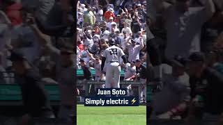 Juan Soto’s bat flip after his CLUTCH 9th inning homer 🔥🔥🔥 [upl. by Aruon430]