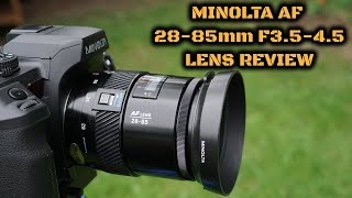 Minolta AF 2885mm F3545 Lens ReviewTest [upl. by Assyli]