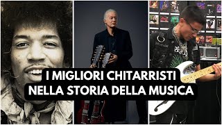 I MIGLIORI CHITARRISTI Di Sempre [upl. by Scholz]