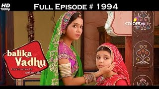 Balika Vadhu  8th September 2015  बालिका वधु  Full Episode HD [upl. by Lethia]