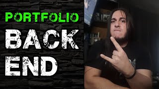 PORTAFOLIO PROGRAMADOR BACKEND 🤘 [upl. by Massarelli]