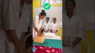 CPR Procedure part 4  Health Sector cpr CPRprocedure shorts ytshorts nursing medical BLS [upl. by Cummine]