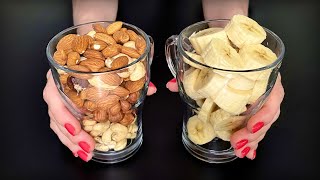 Banane und Nüsse mischen Sie werden begeistert sein Nützlich lecker für Tee in wenigen Minuten [upl. by Ahsienahs]