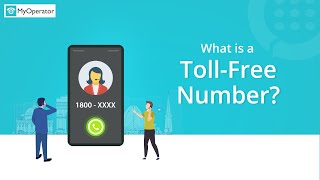 What is a Toll Free Number  How Toll Free Number works  MyOperator [upl. by Normak457]