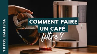 TUTO Comment faire un café filtre  avec une cafetière électrique [upl. by Eat]