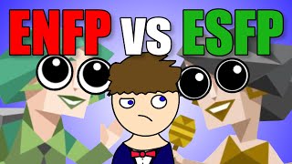 3 Big Differences in ENFPs amp ESFPs [upl. by Vijnas]