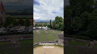 Amphitheater in römischen Siedlung Avenchesswissbeauty fribourg switzerland roman amphitheatre [upl. by Norak]