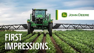 First Impression of the newest See amp Spray™  John Deere Precision Ag [upl. by Bollay]