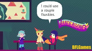 Were not the hero First Time Playing Wandersong [upl. by Roderick]