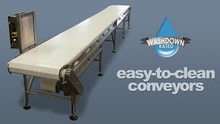 Easy To Clean Conveyor [upl. by Acisseg]