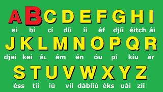 ¡Aprender Abecedario en ingles para principiantes Fácil [upl. by Huesman86]